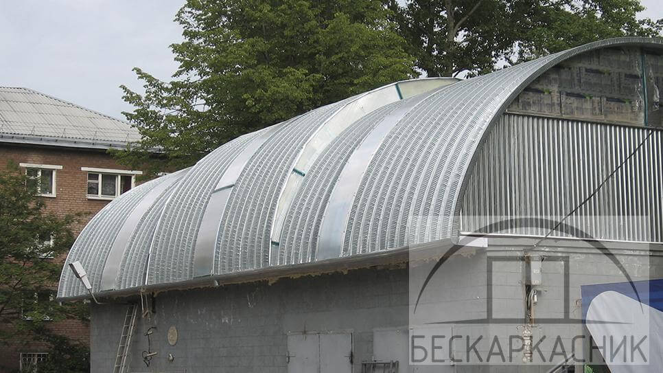 Строительство бескаркасной мансарды  в Кировской области 